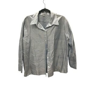 Democracy Silk Button Up